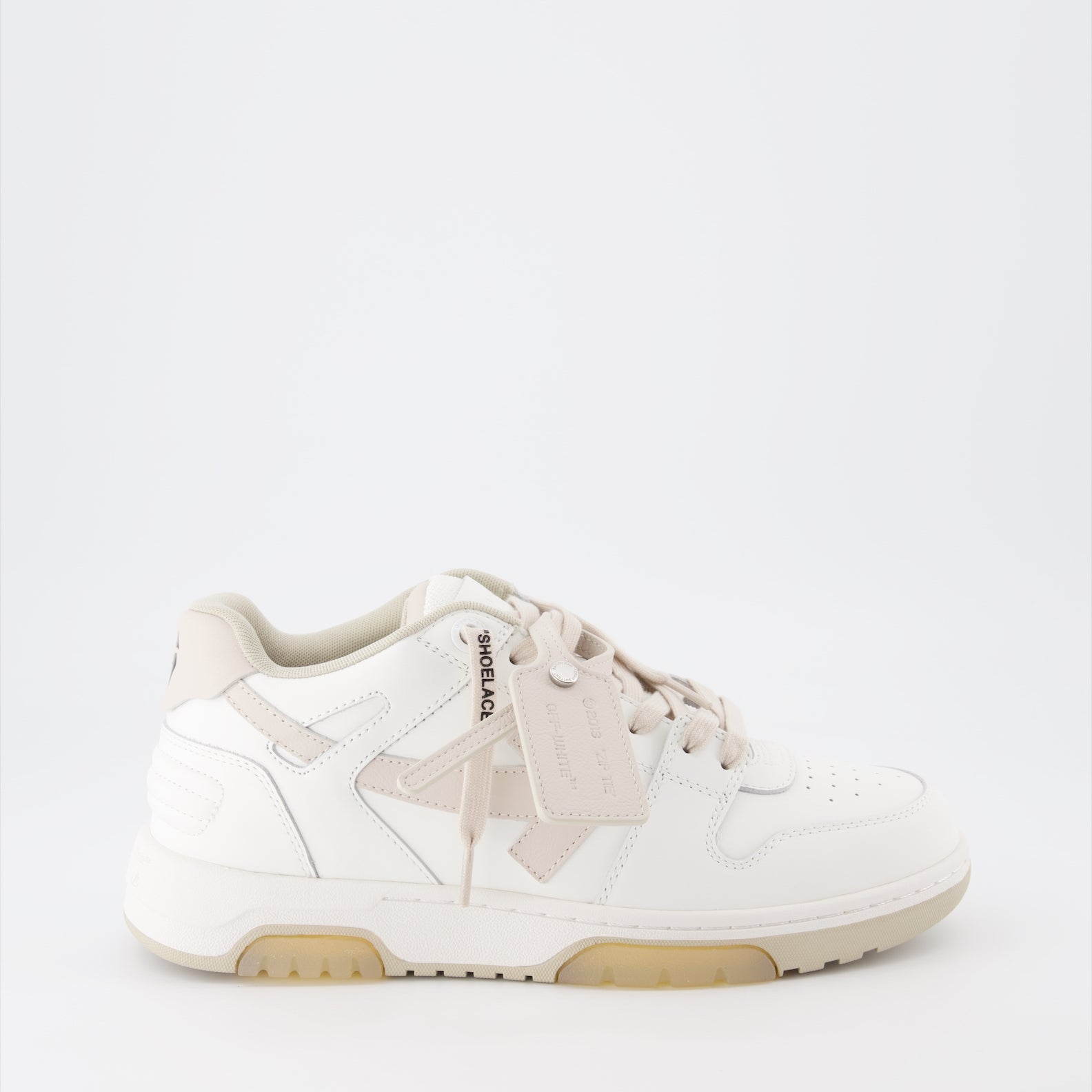 Baskets Out Of Office Off White pour Homme Beige