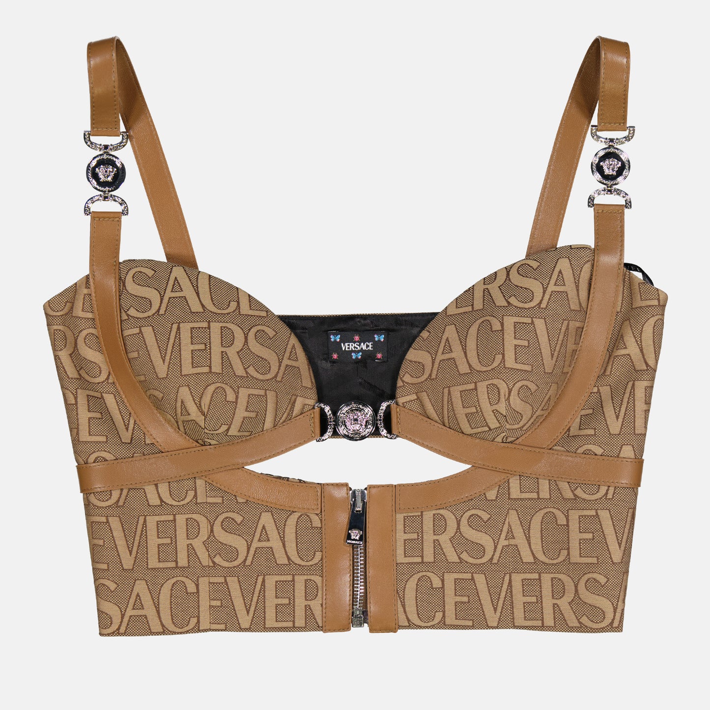 Haut bustier Versace Allover