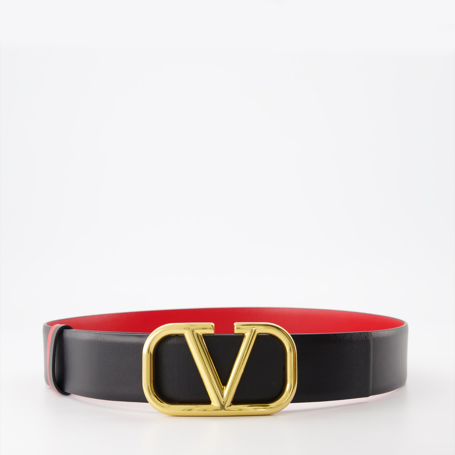 Reversible VLogo belt