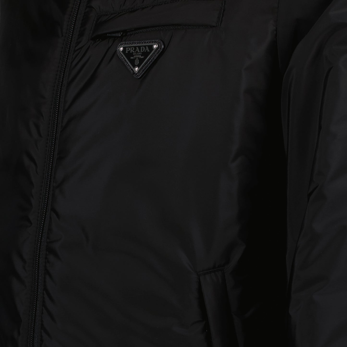Re-nylon down jacket