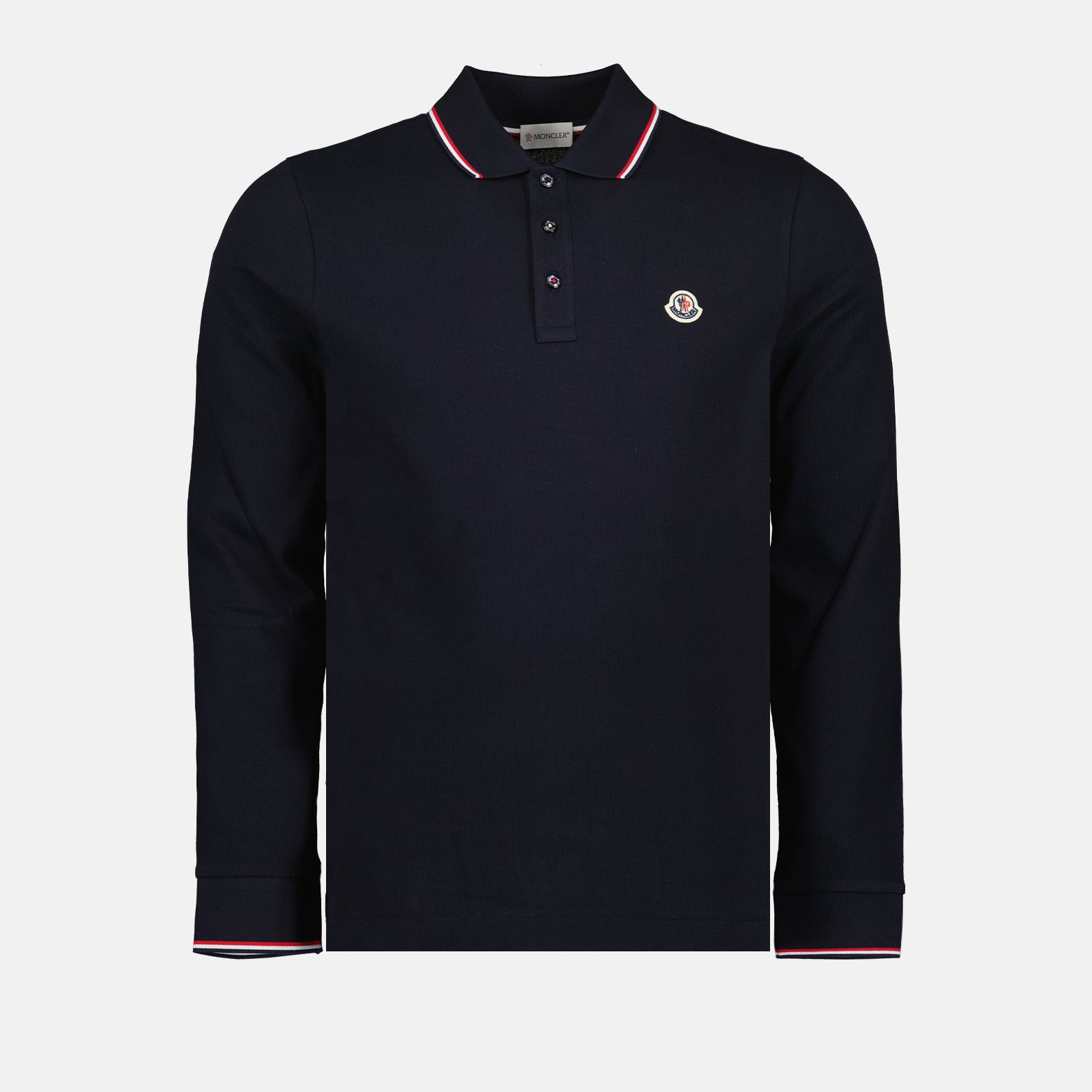 Long-sleeved polo shirt