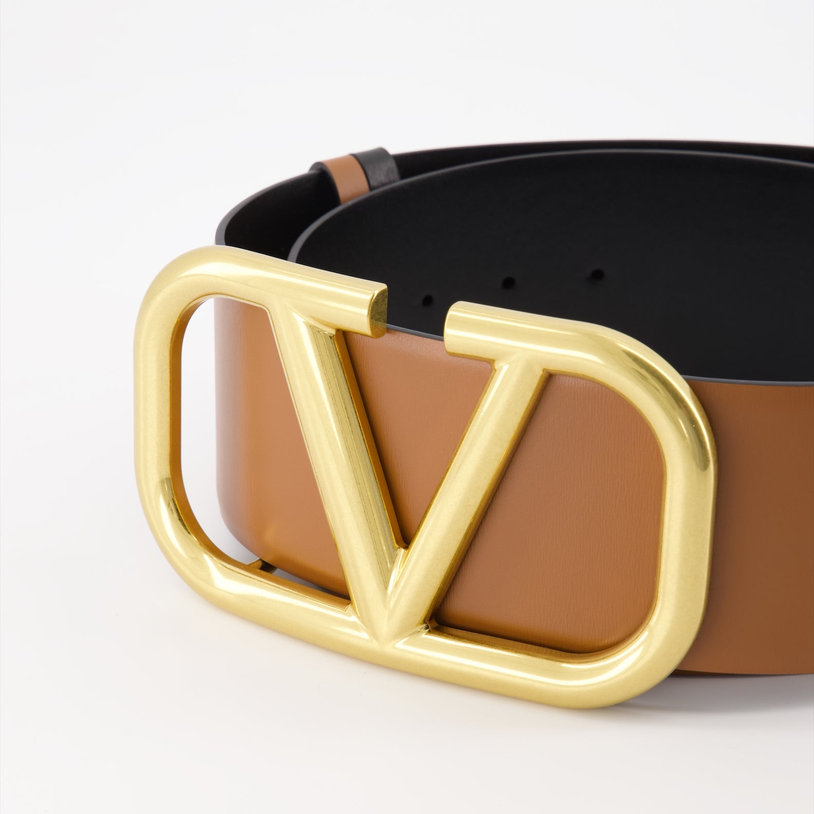 Ceinture VLogo en cuir