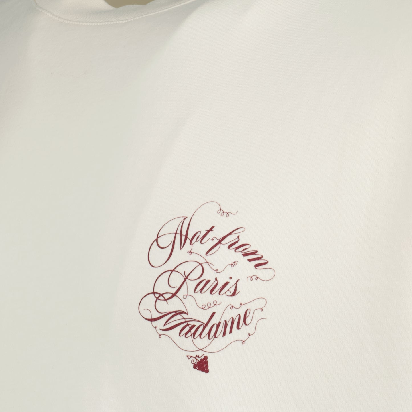 T-shirt slogan vignes