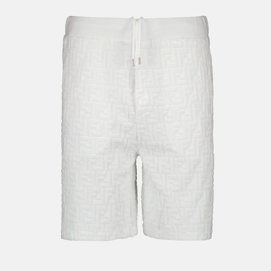 Short FF en coton éponge