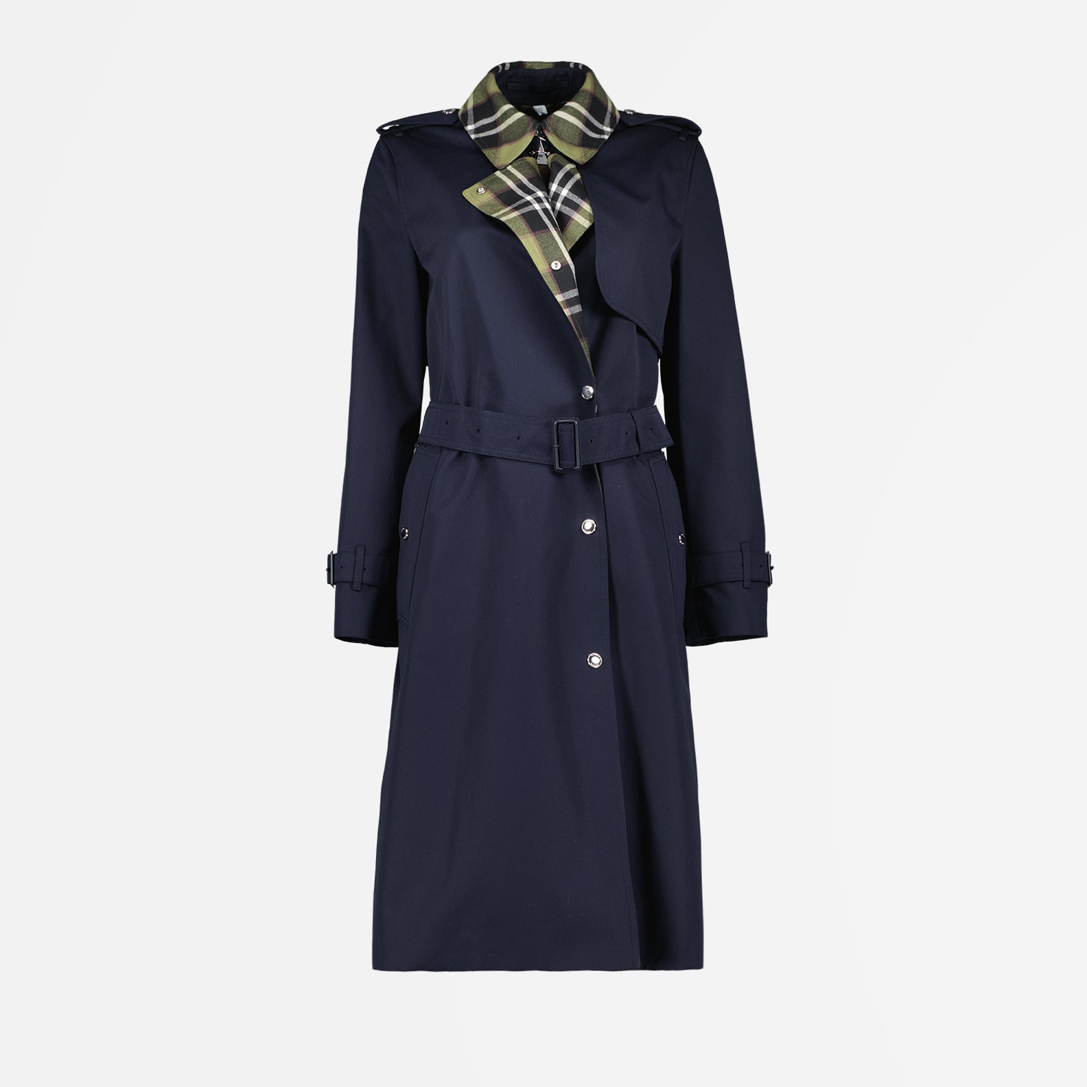 Trench-coat bleu