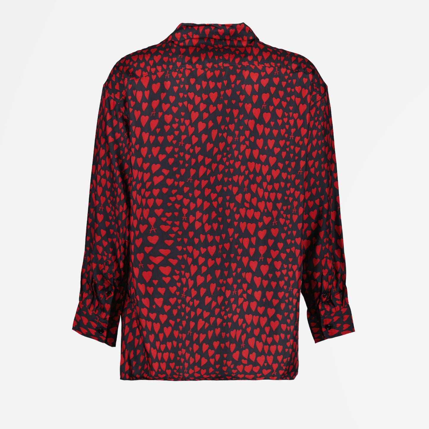 Heart print shirt