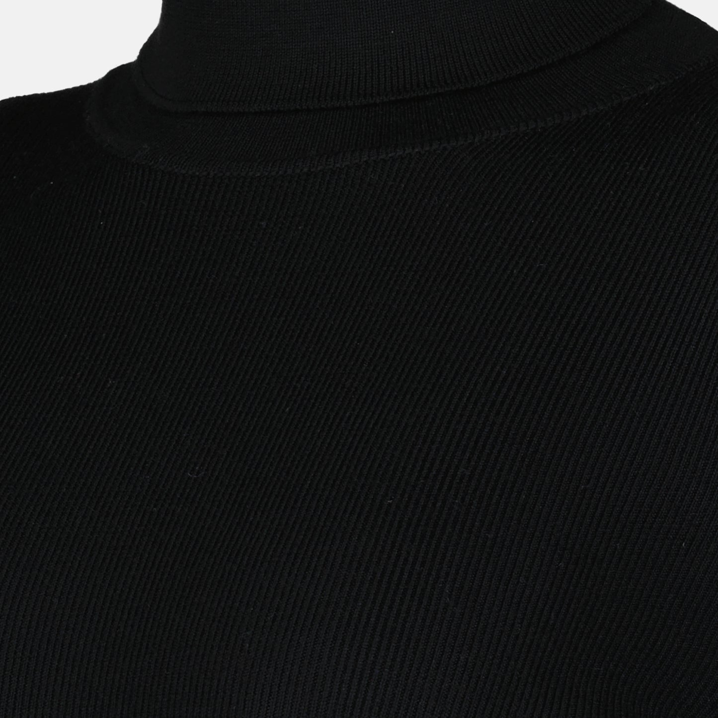 Wool turtleneck sweater