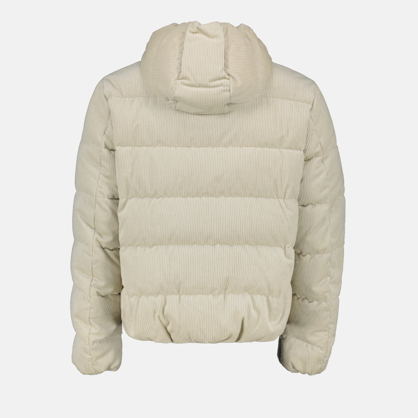 Ribbed down jacket