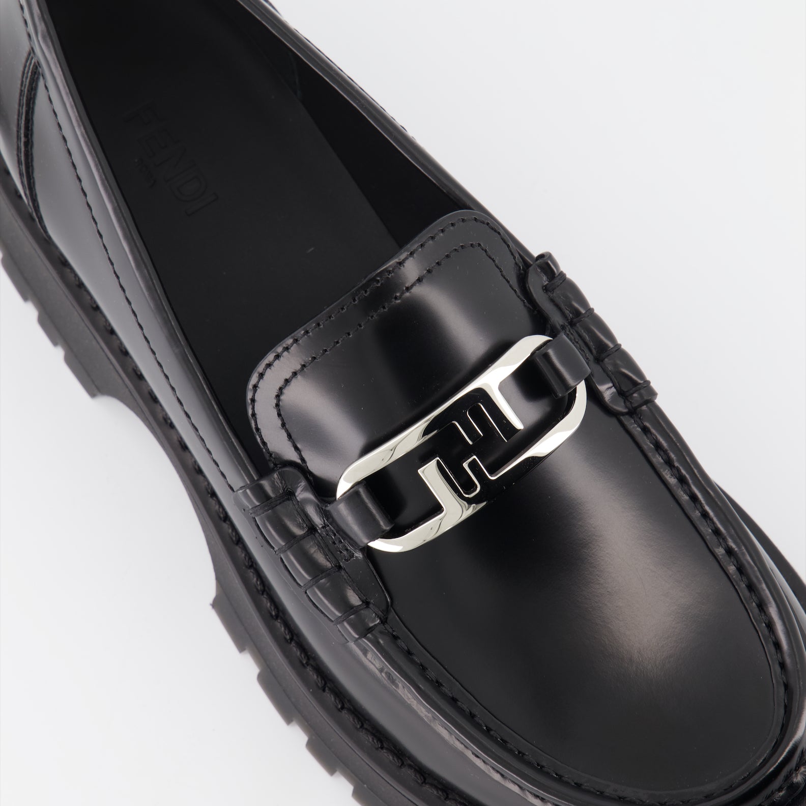 Fendi O Lock Fendi Loafers Men s myCompanero