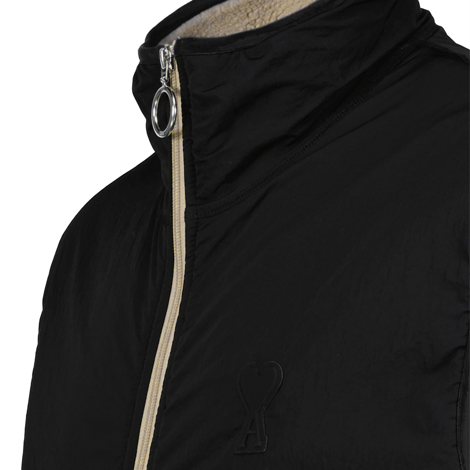 Sherpa sleeveless jacket
