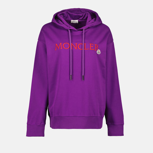 Double logo hoodie