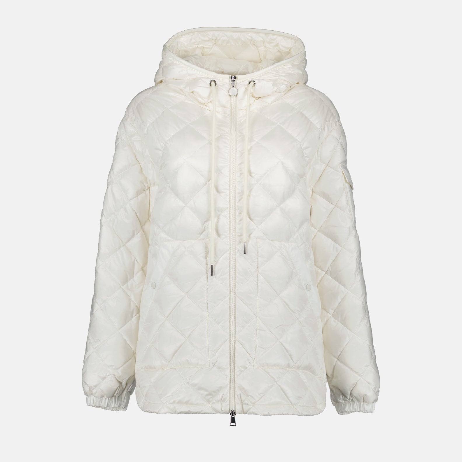 Quilted down jacket