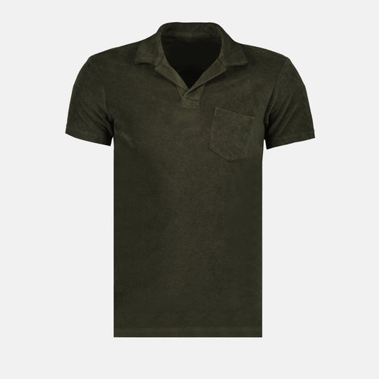 Terry polo shirt