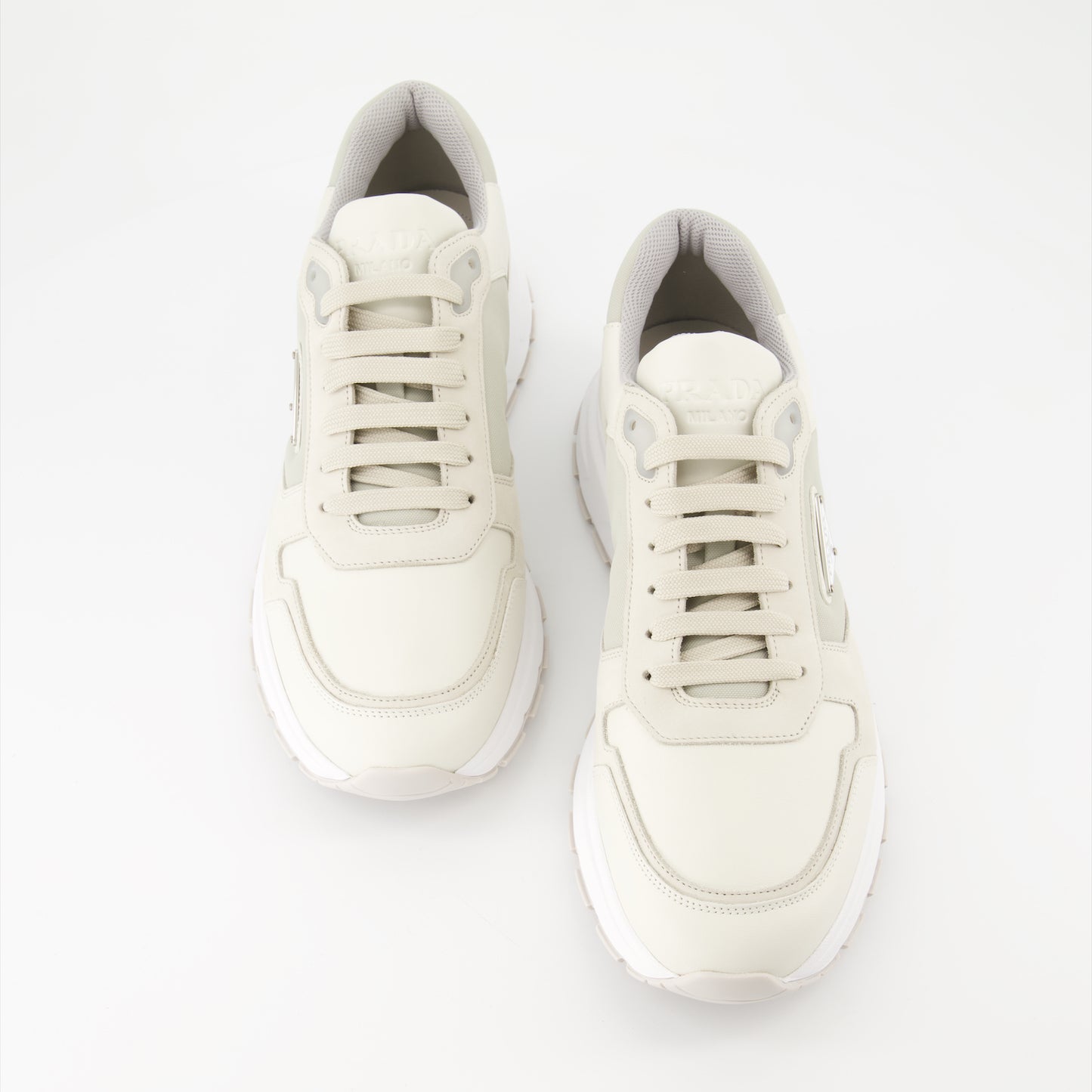 Baskets en nubuck et nylon