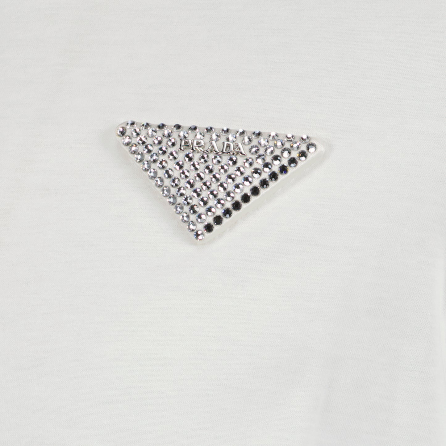 Rhinestone logo T-shirt