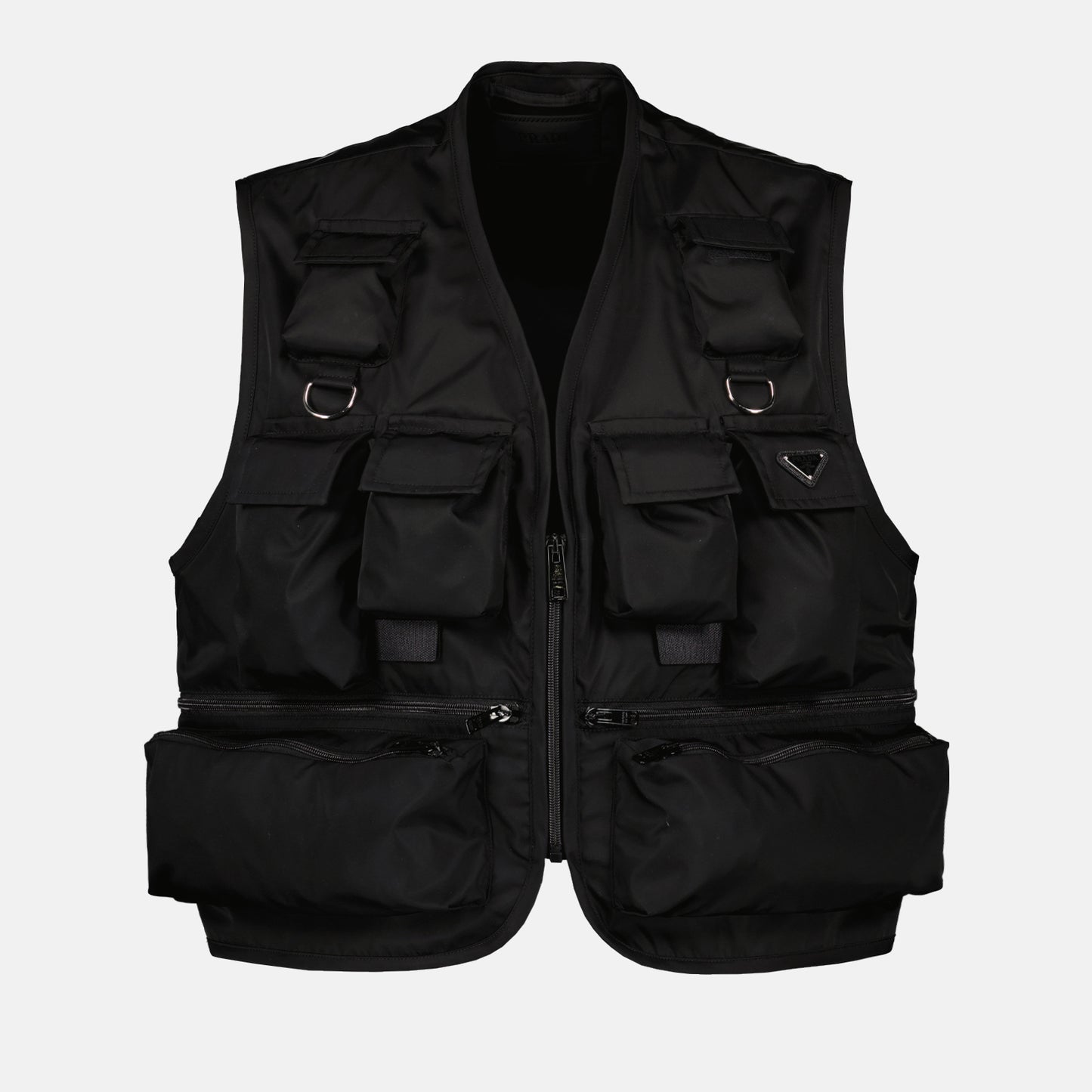 Sleeveless Cargo Jacket