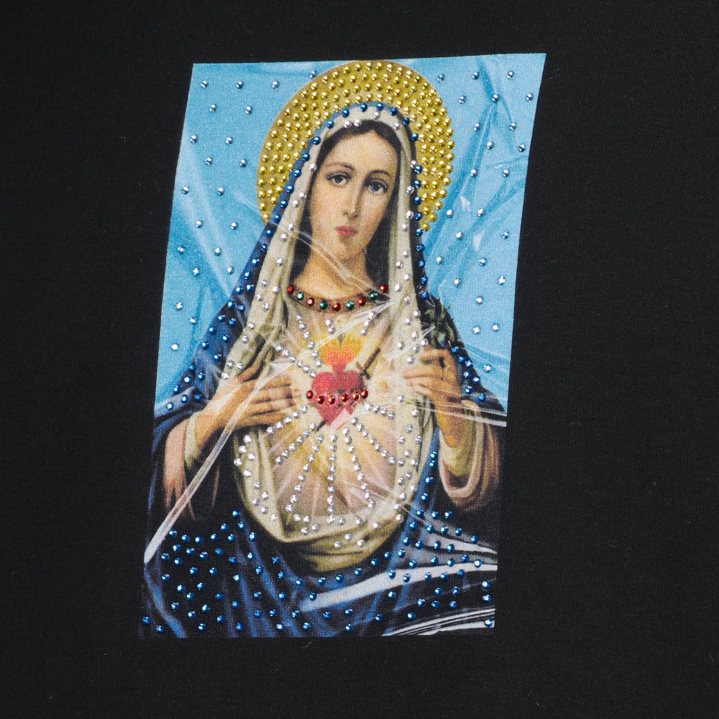 宗教的なプリント T シャツ