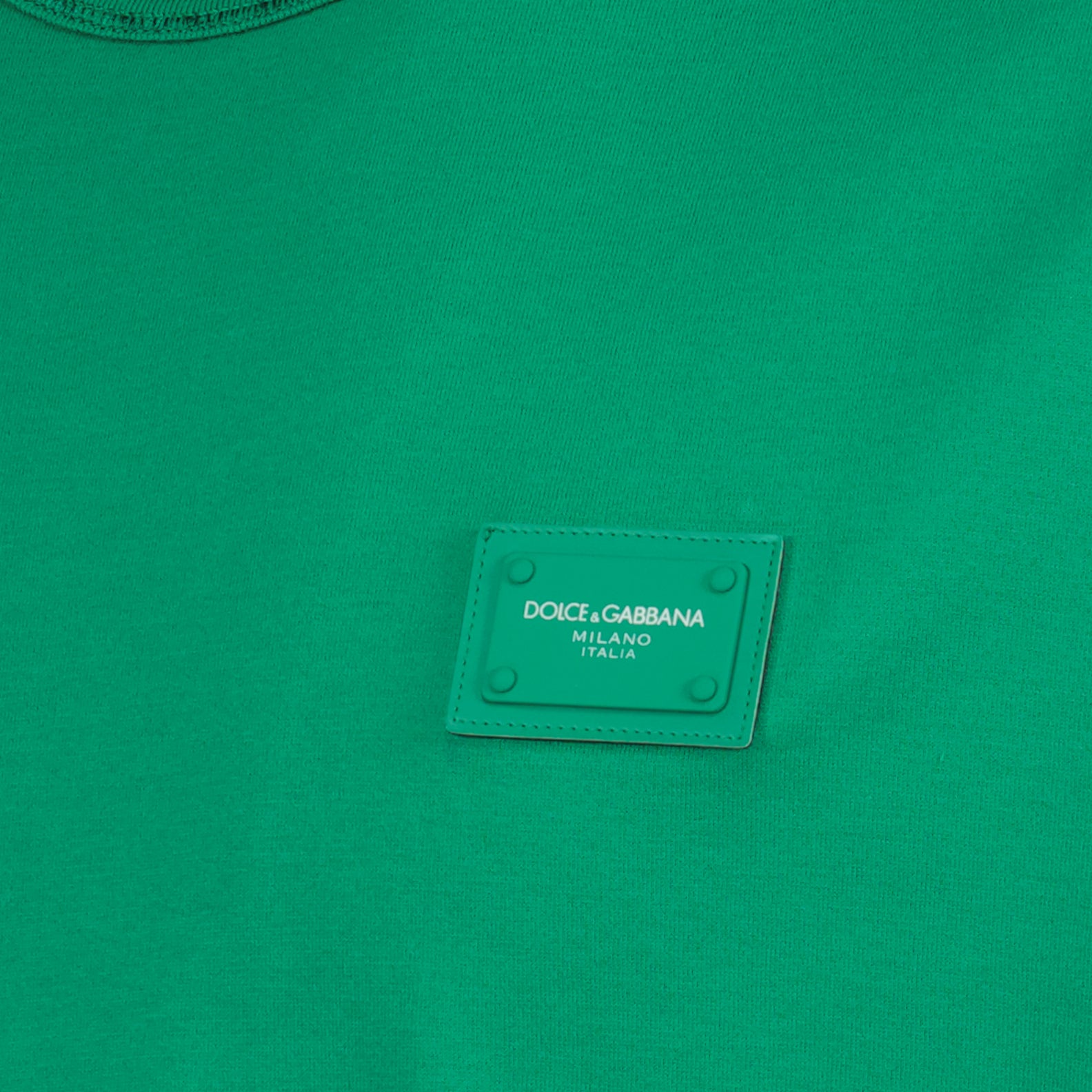 T-shirt à logo plaque