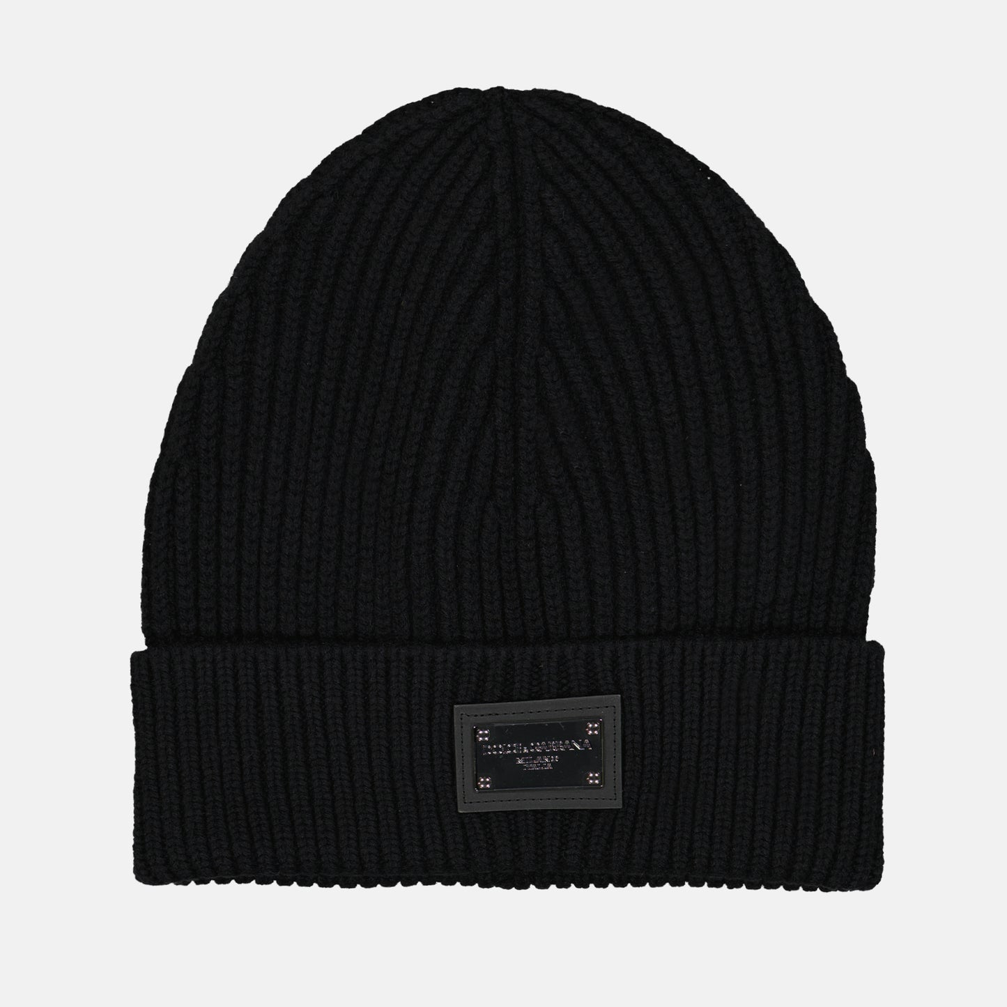 Logo plaque beanie