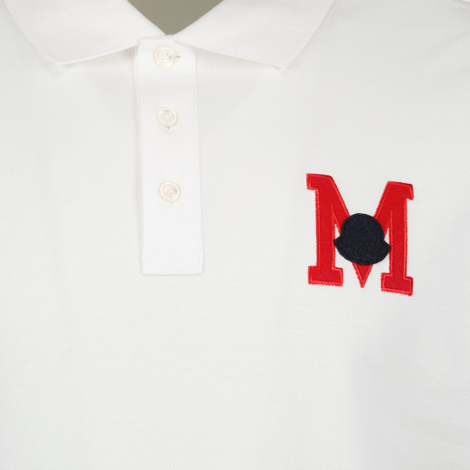 M logo polo shirt