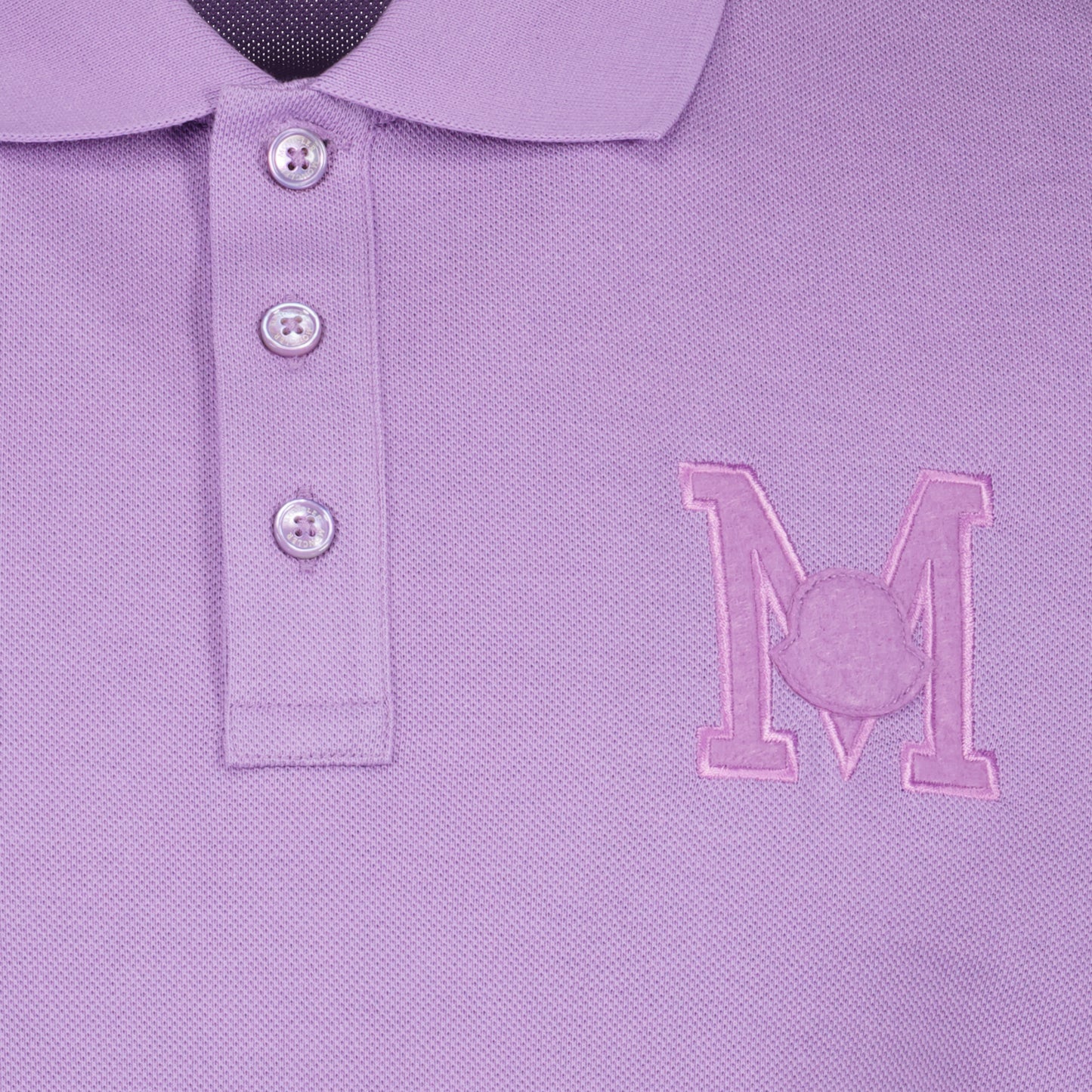 M logo polo shirt