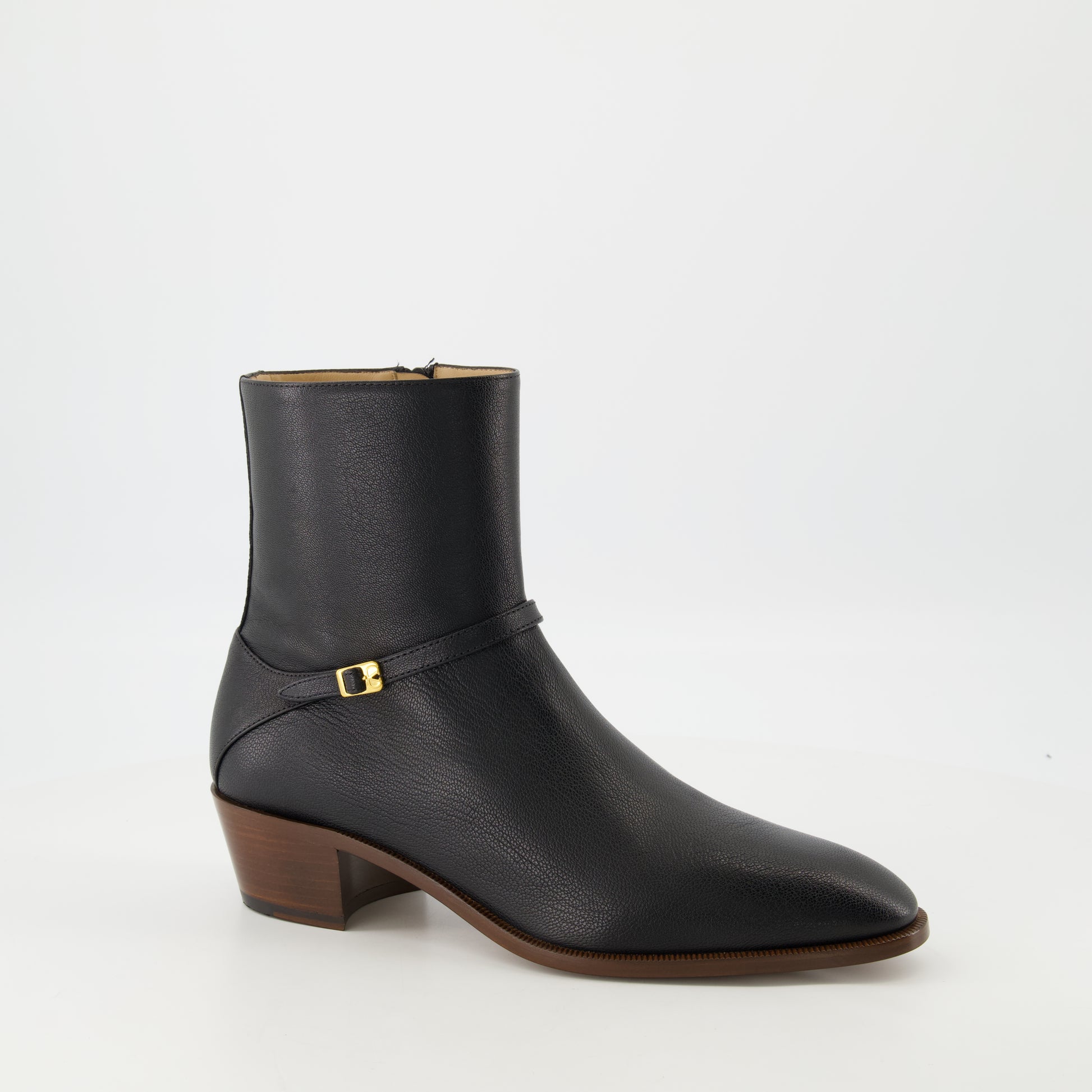 Bottines Pat en cuir