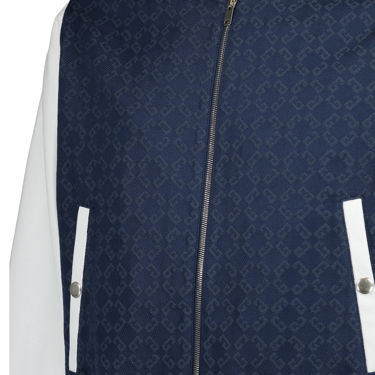 Bomber varsity en denim