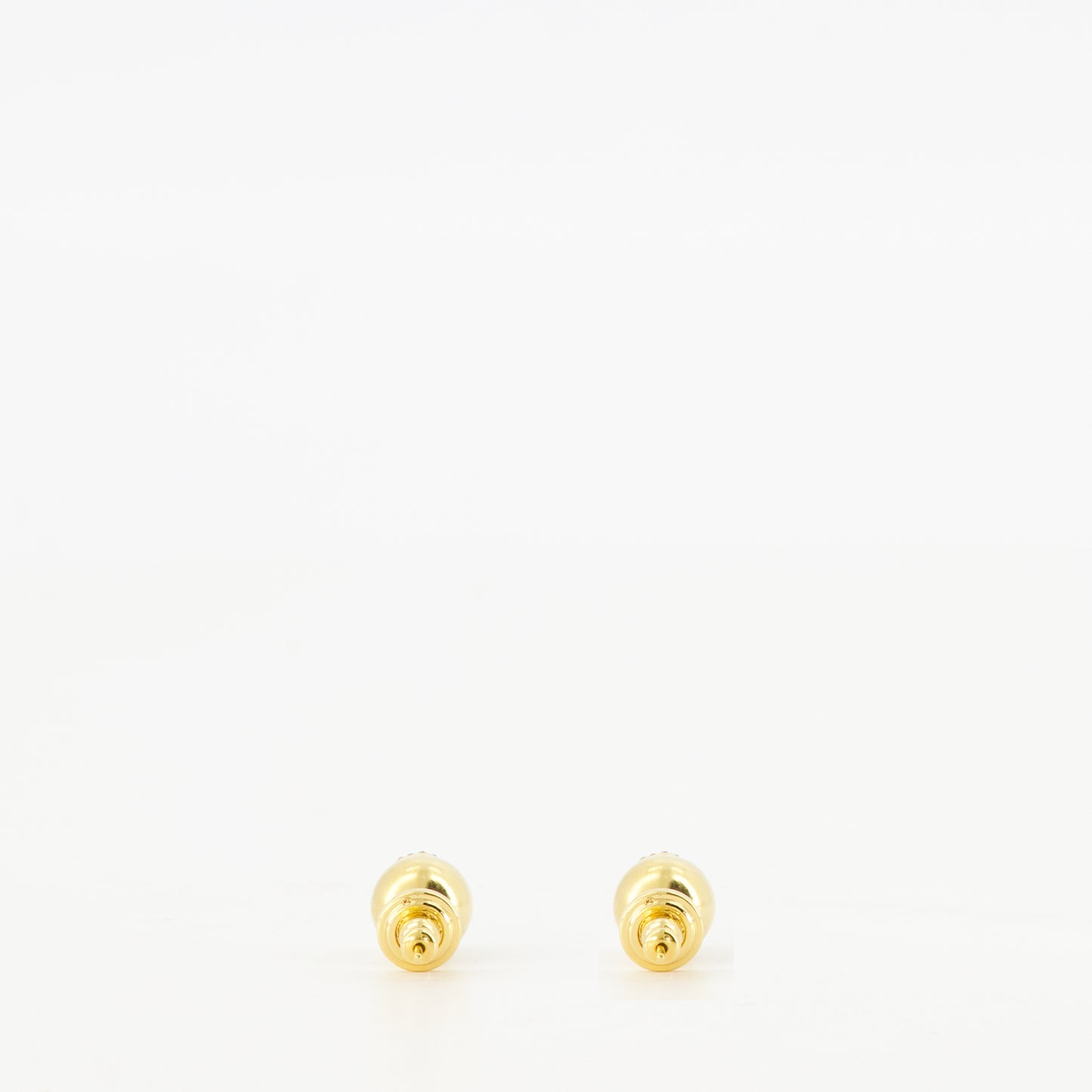 Boucles d'oreilles VLogo en cristaux