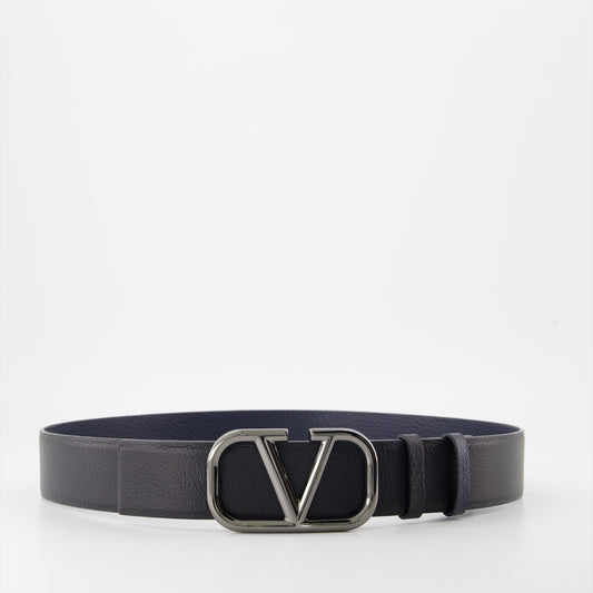 Reversible VLogo belt