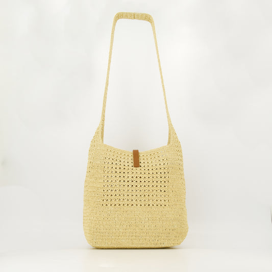 Sac hobo en raphia