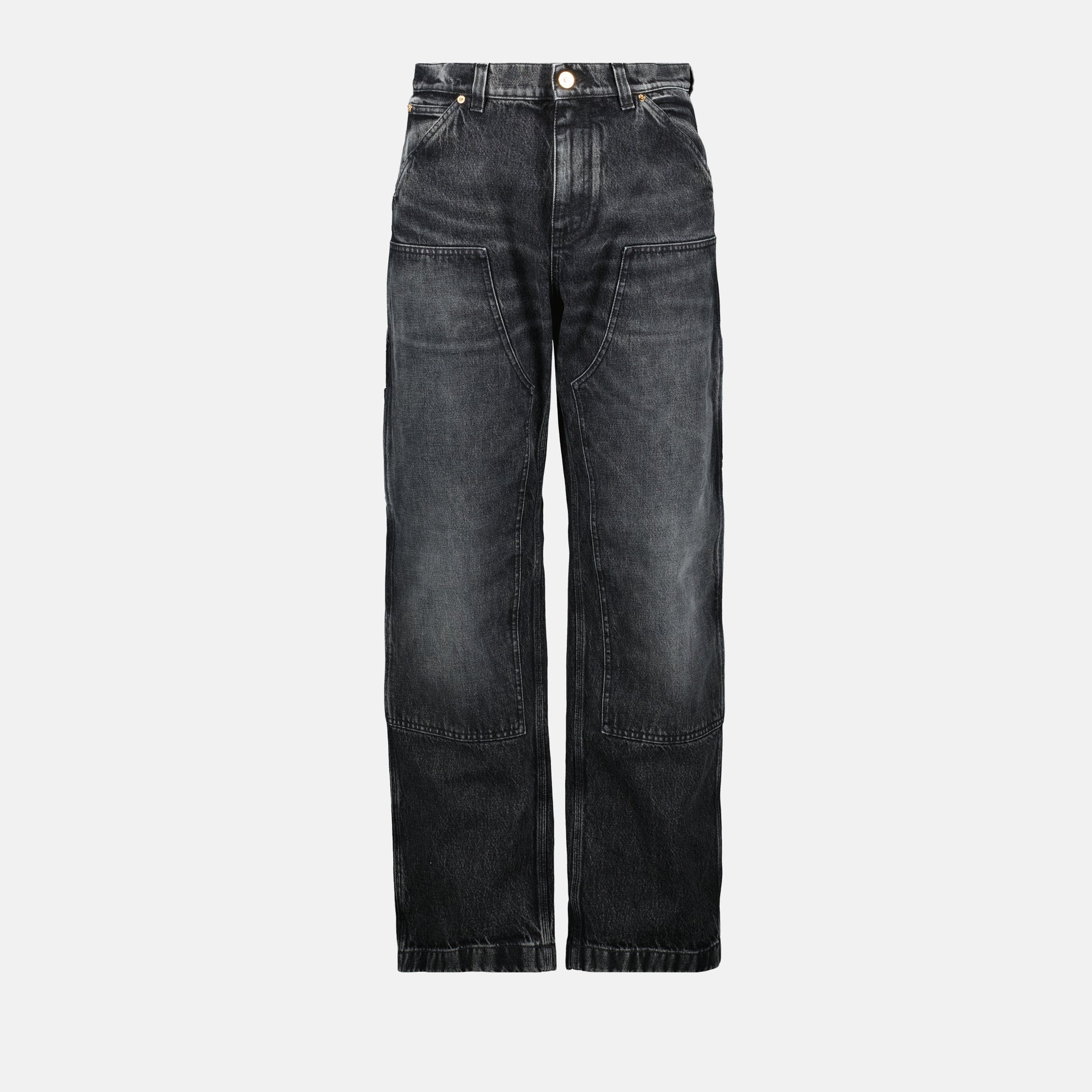 Jean cargo gris