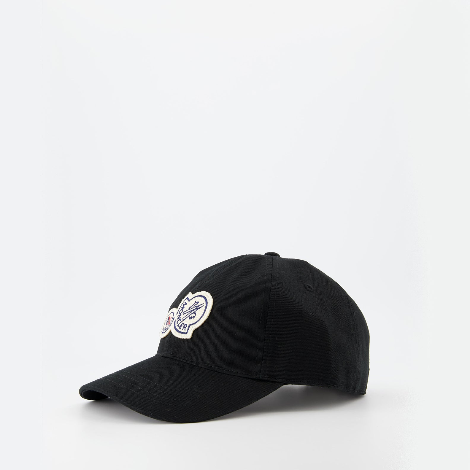 Double logo cap