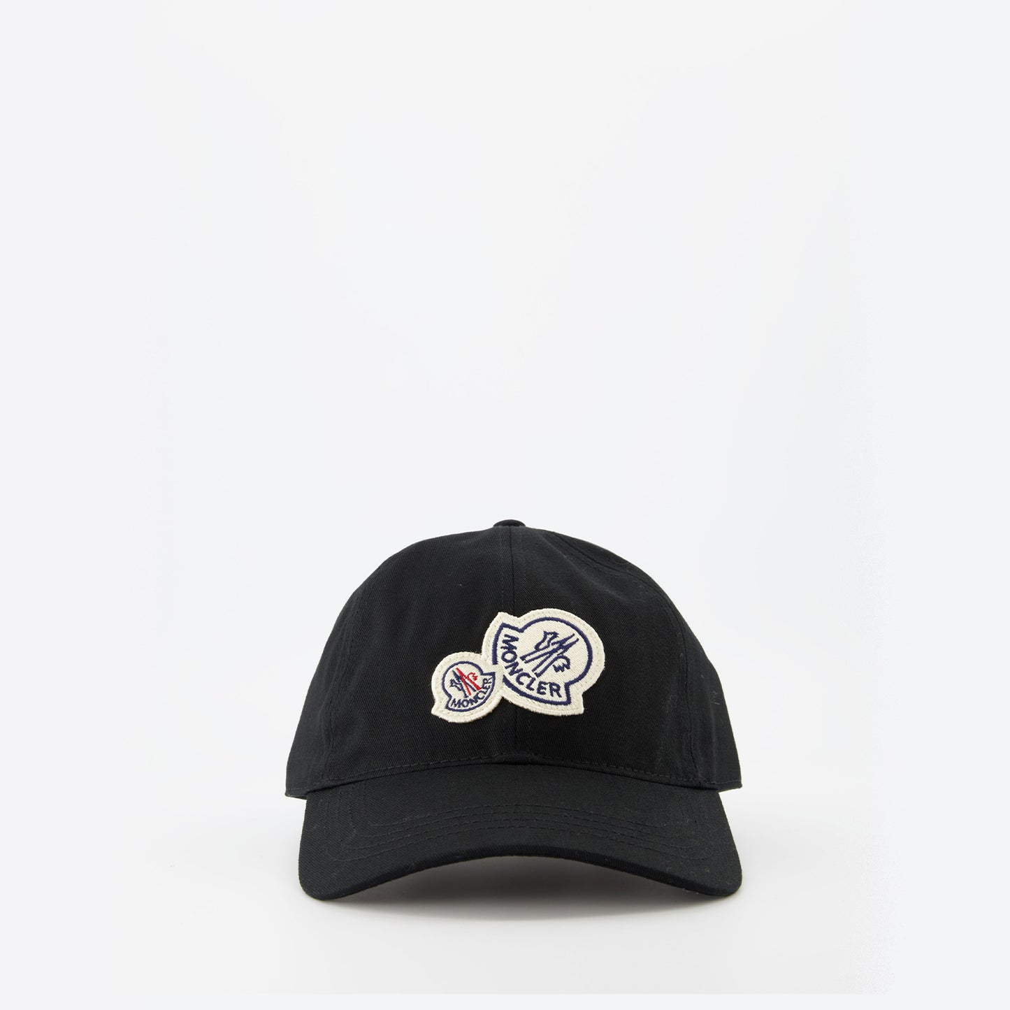 Double logo cap