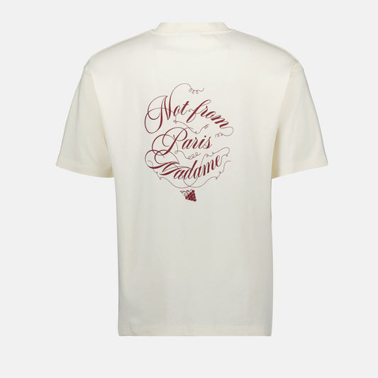 T-shirt slogan vignes