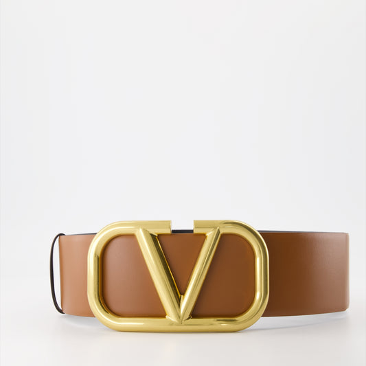 Ceinture VLogo en cuir