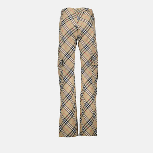 Pantalon à carreaux