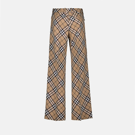 Pantalon à carreaux