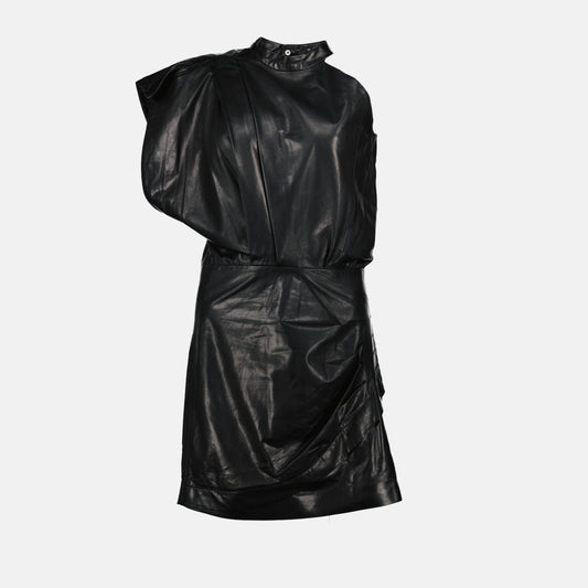 Robe en cuir Pernille