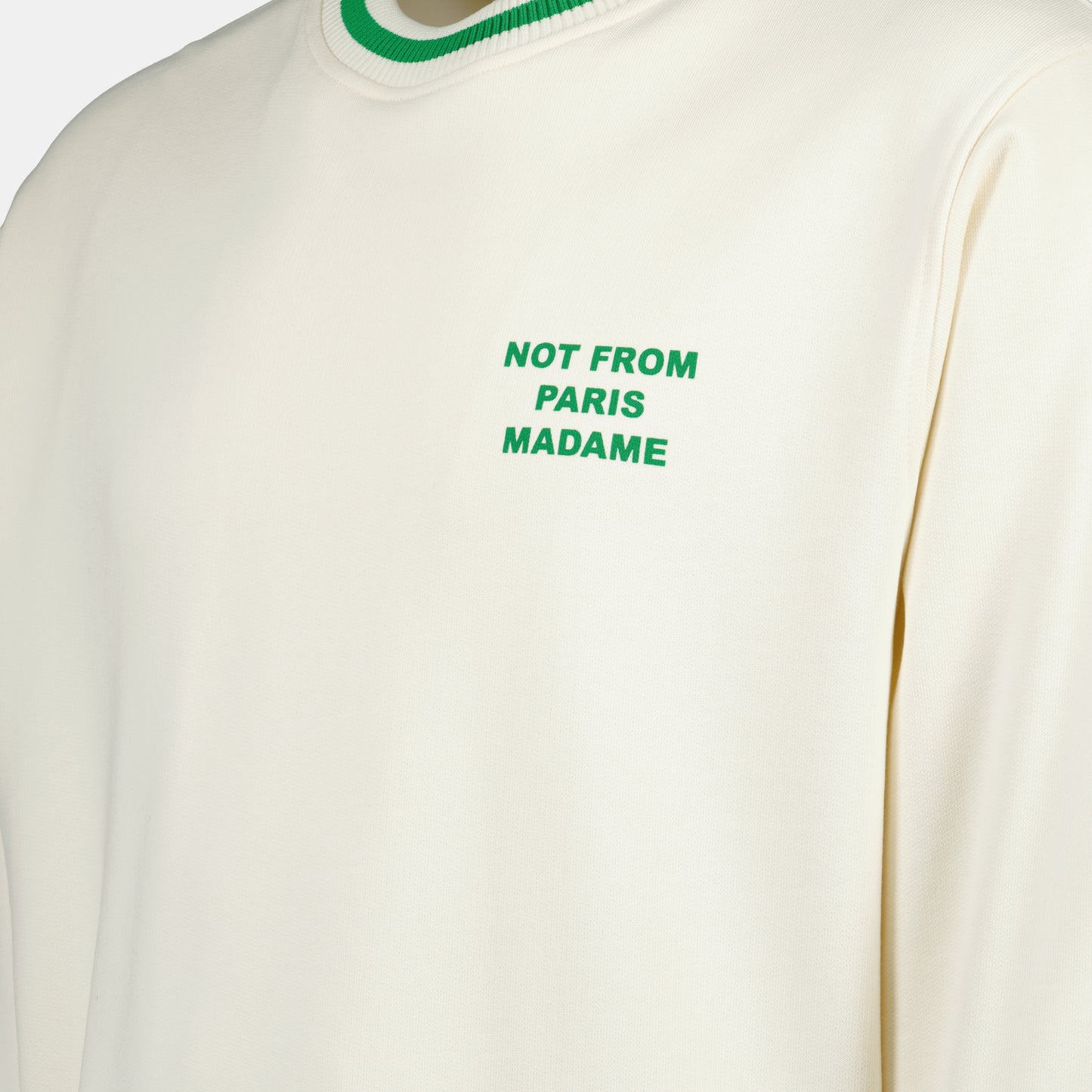 Sweatshirt slogan