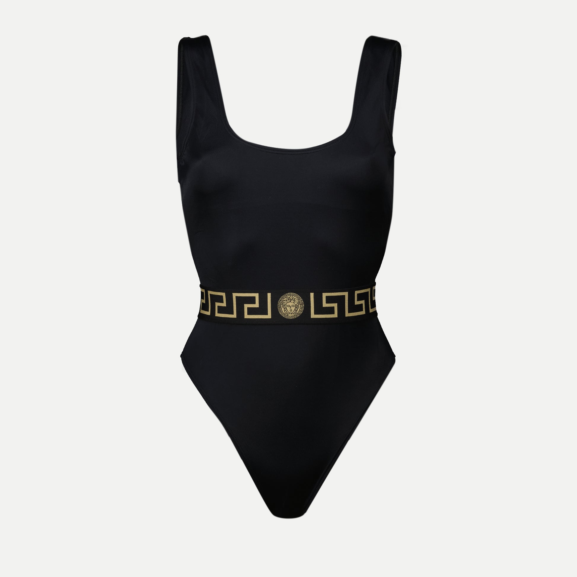 Maillot de bain une pièce bordure Greca