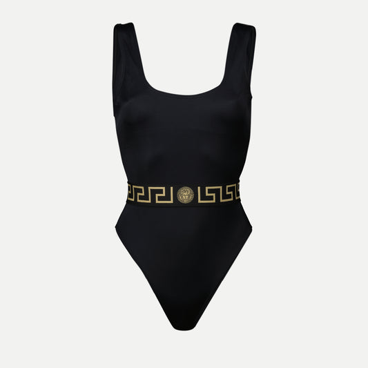 Maillot de bain une pièce bordure Greca