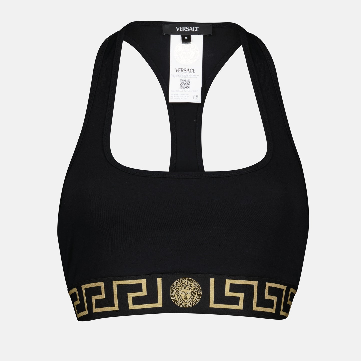 Brassière de sport Medusa Greca