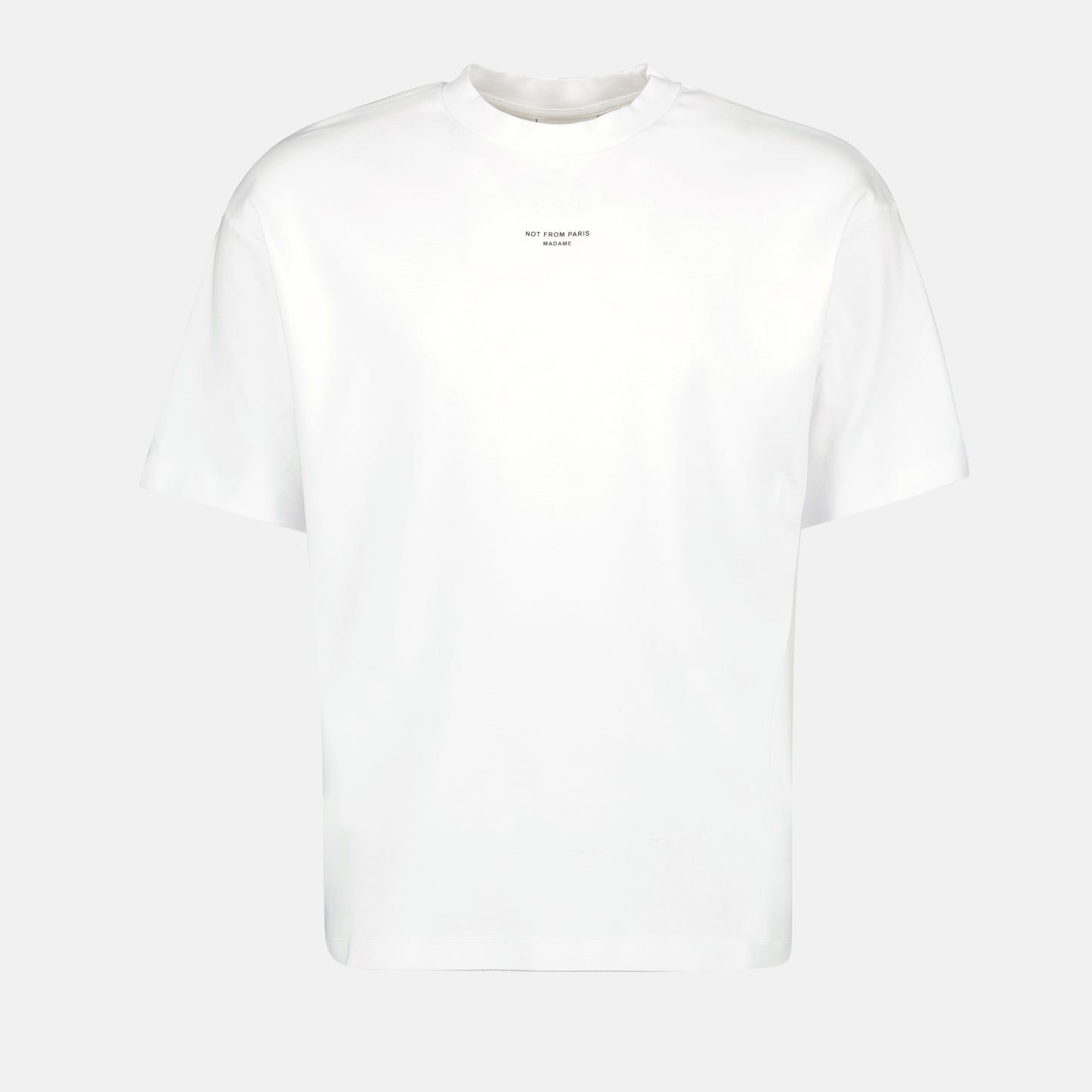 T-shirt Slogan Classique blanc