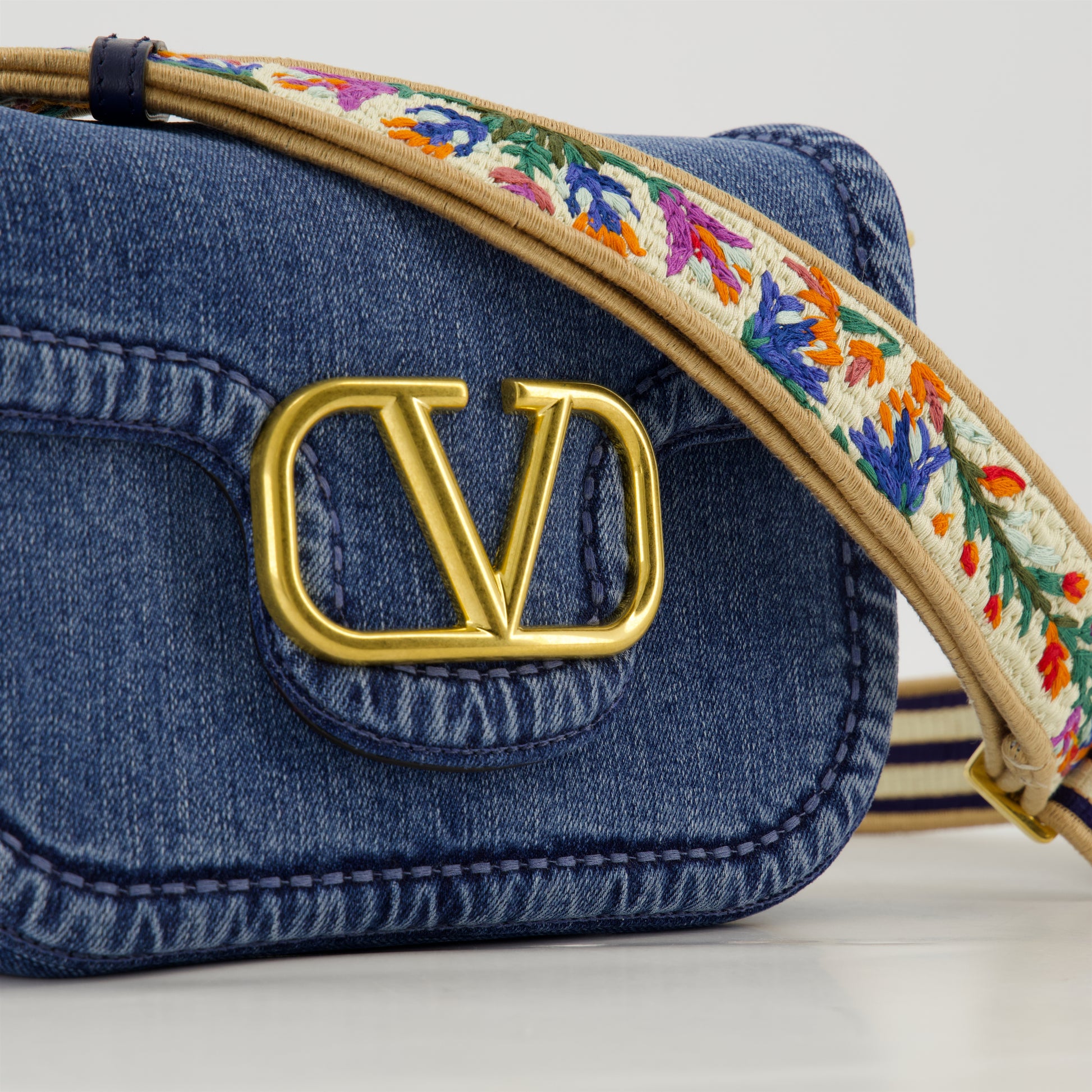 Sac VLogo en denim