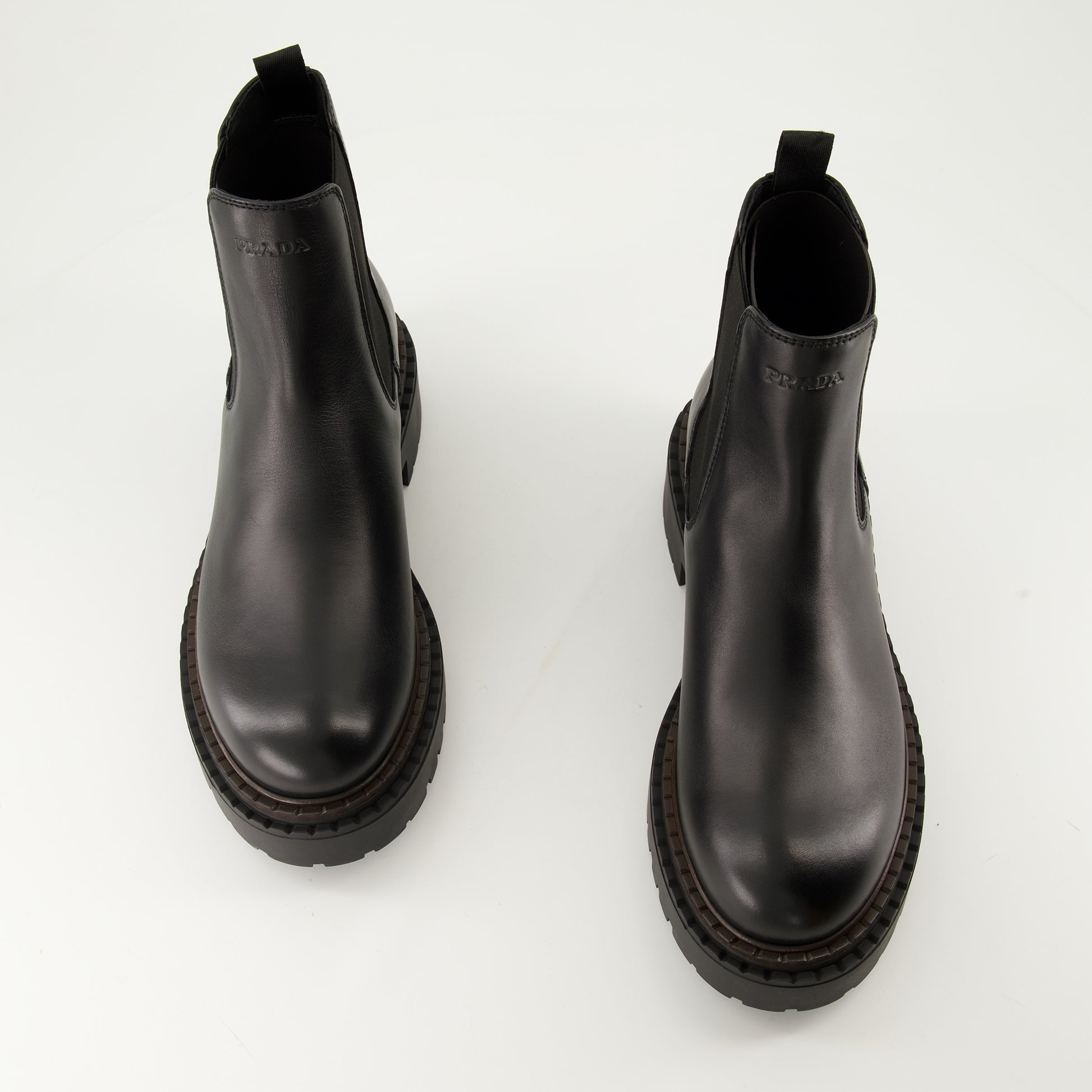 Bottines en cuir