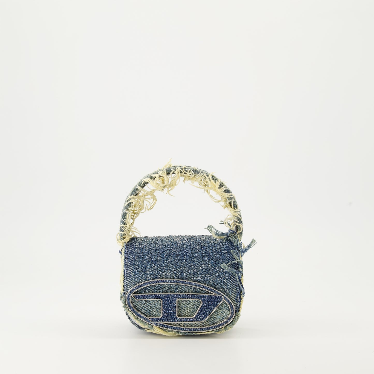 Sac 1DR XS en jean à strass