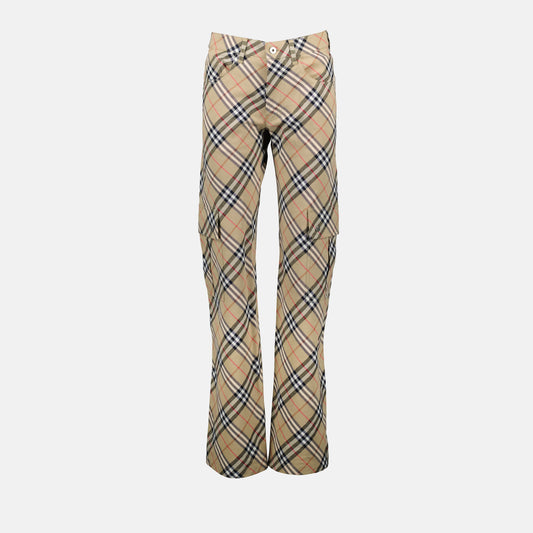 Pantalon à carreaux