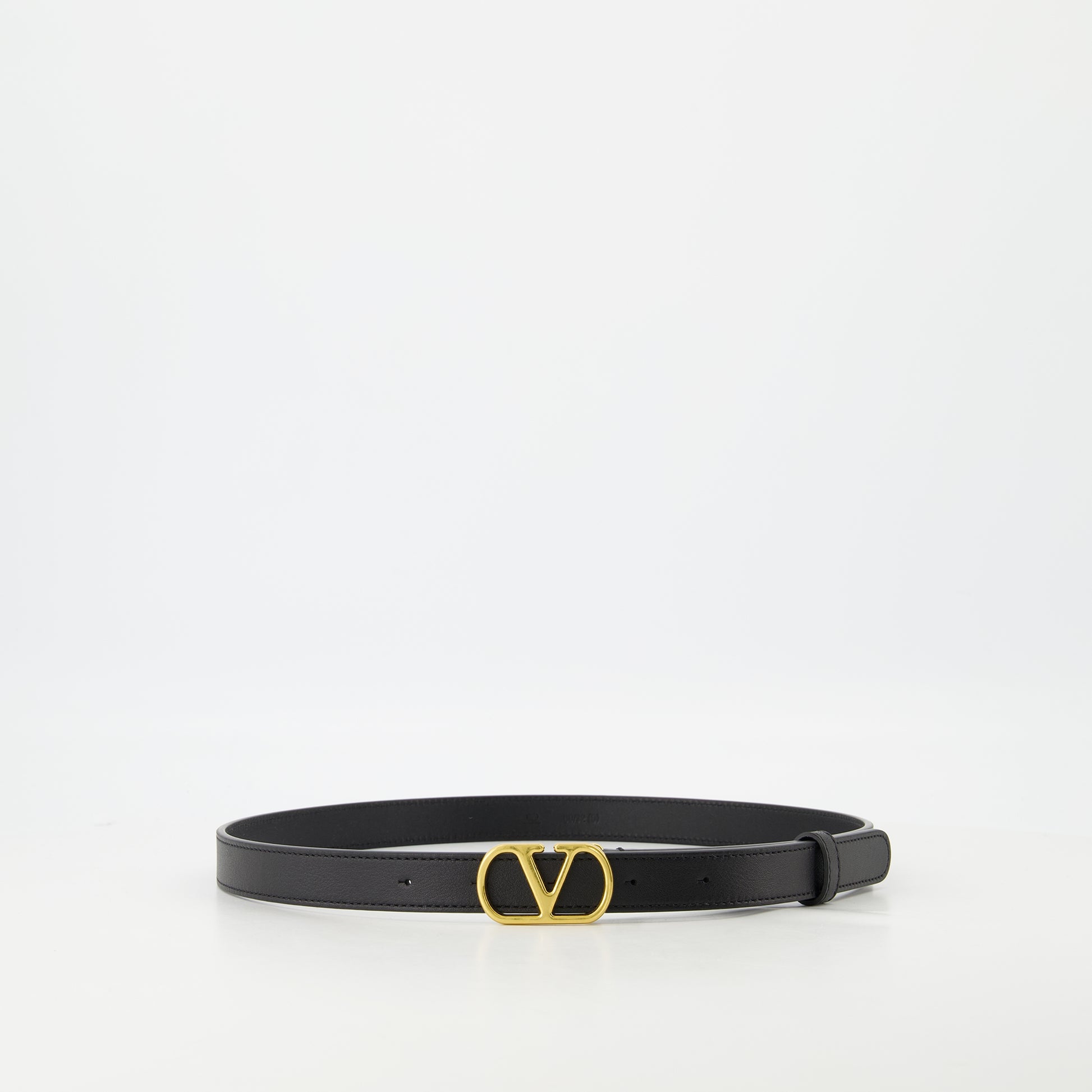 Ceinture VLogo en cuir