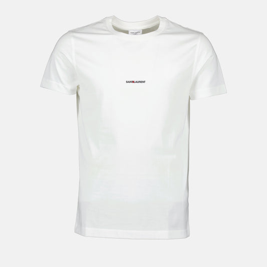 T-shirt blanc à logo