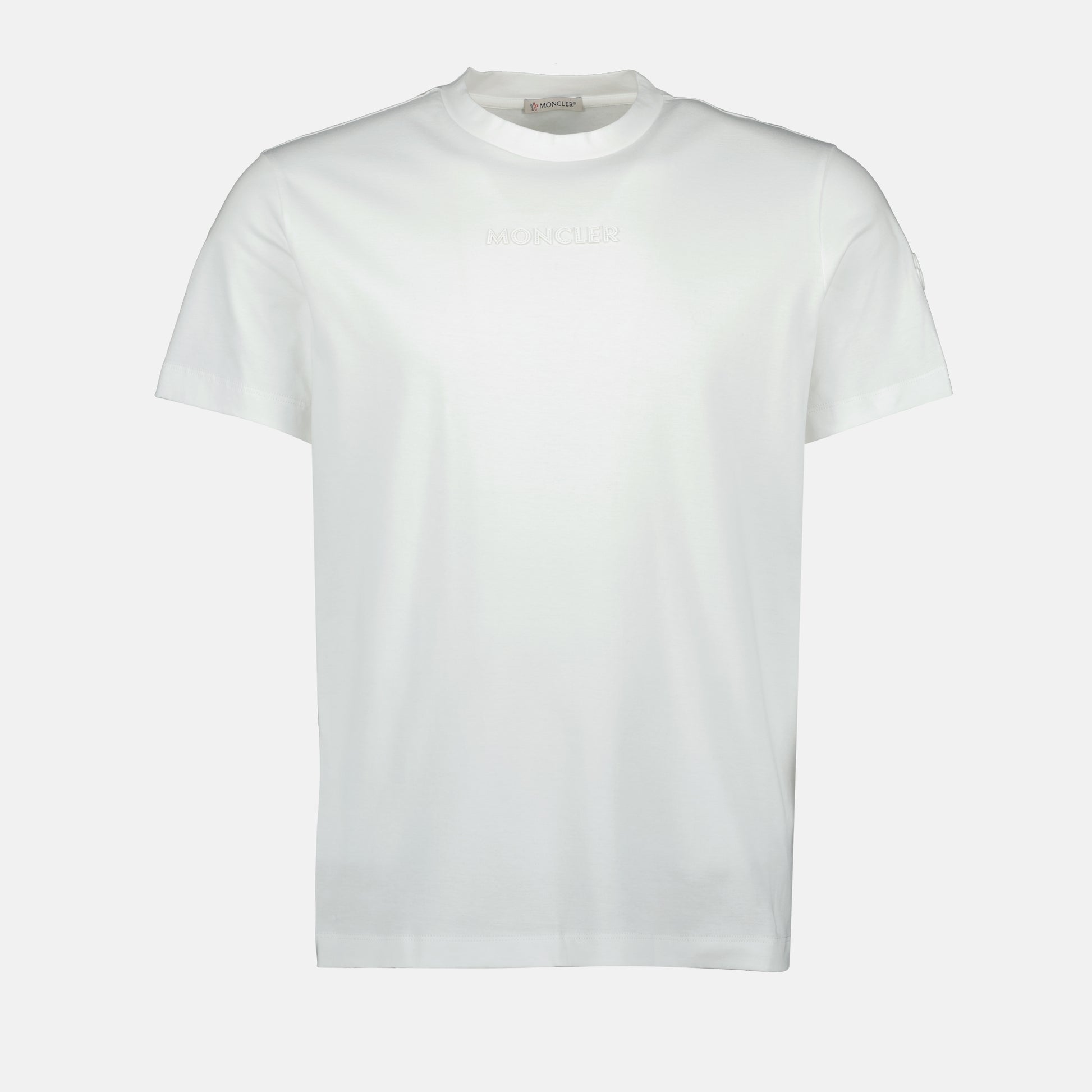 T-shirt blanc à logo